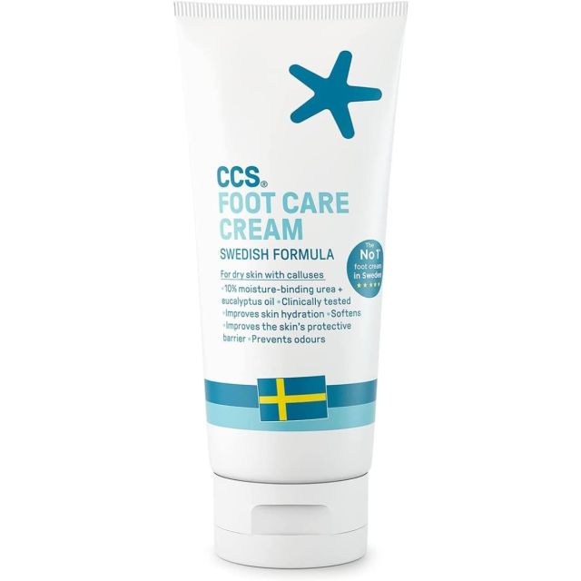 CCS Foot Care Cream for Dry Skin/Cracked Heels, Moisturing, Effective 175ml