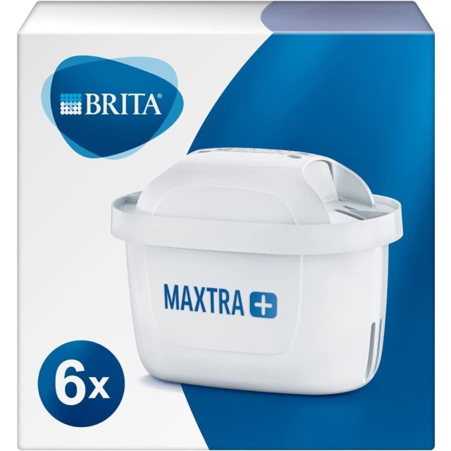 6 Pack BRITA Maxtra+ Plus Water Filter Jug Replacement Cartridges Refills