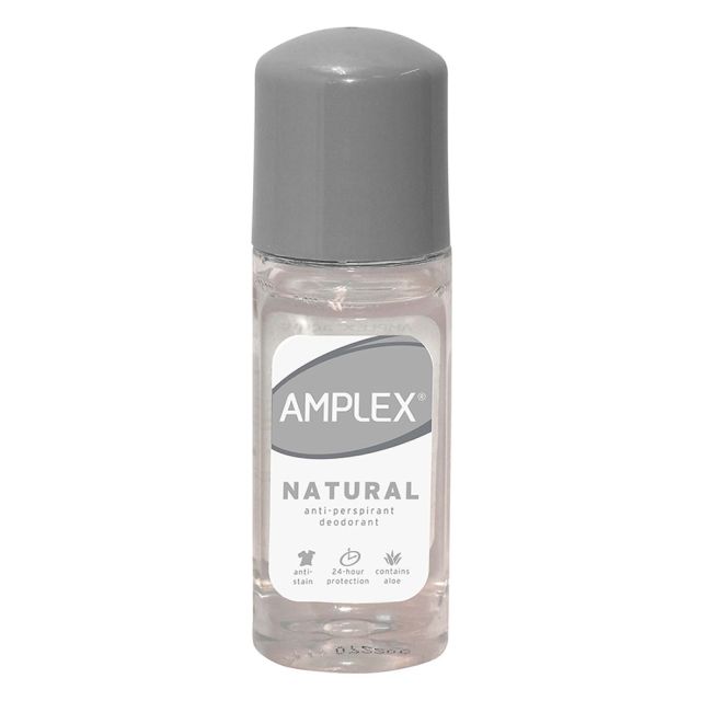 Amplex Natural Anti-Perspirant Deodorant Roll On 50ml