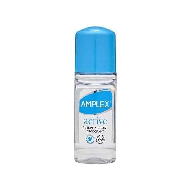 Amplex Active Anti-Perspirant Deodorant Roll On 50ml