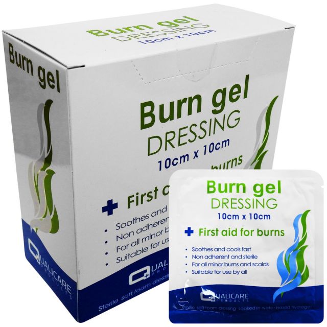 Qualicare Burn Gel Dressing 10cm x 10cm 