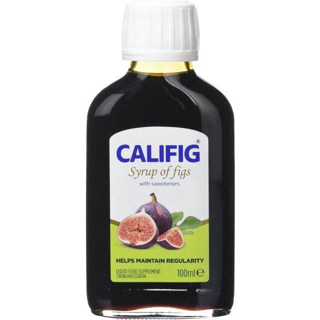 Califig Syrup Of Figs with Fibre Natural Fruit Extract Ingredients 100ml