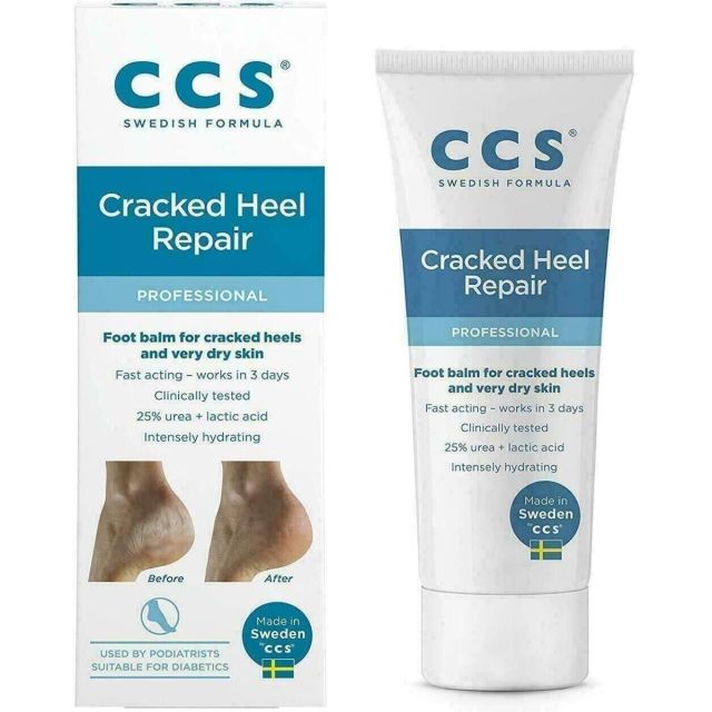 CCS Cracked Heel Repair Foot Balm Fast Acting Effective Dry Skin Relieve 75ml