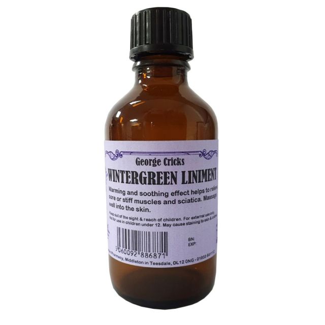 George Cricks Wintergreen Liniment 50ml