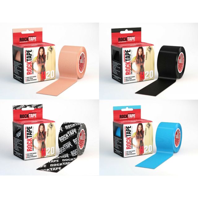 Rocktape H2O Kinesiology Extra Sticky Sports Tape – 5m x 5cm