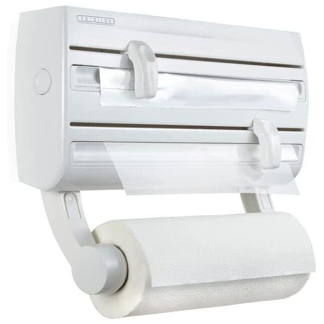 Leifheit Parat F2 ComfortLine Kitchen Roll Holder Wall Mounted Holder - 3Rolls 25771