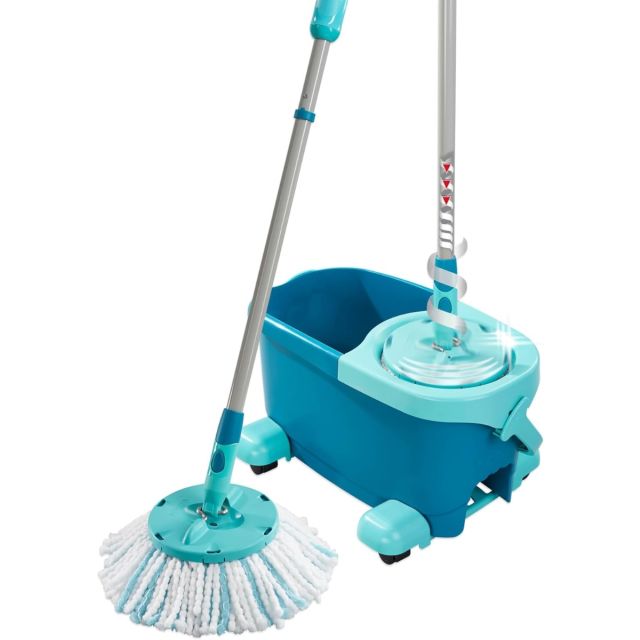 Leifheit Clean Twist Disc Ergo Mobile Mop and Bucket Set 52102