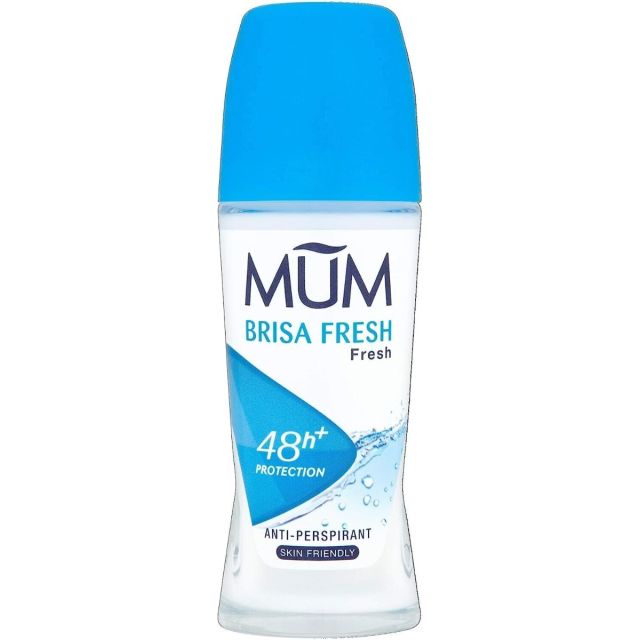 Mum Brisa Fresh Deodorant Roll On Anti-Perspirant 48h Protect, Alcohol Free