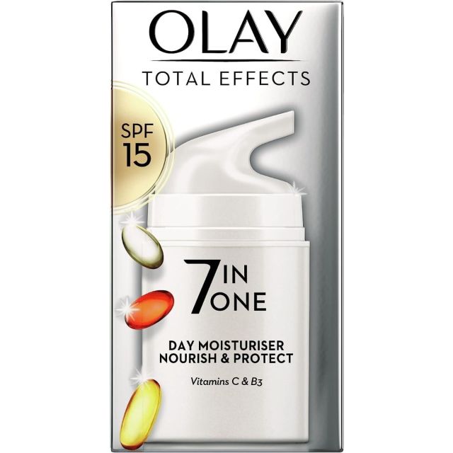 Olay Total Effects Day Cream Moisturiser Nourish & Protect Cream 7-In-1 50ml