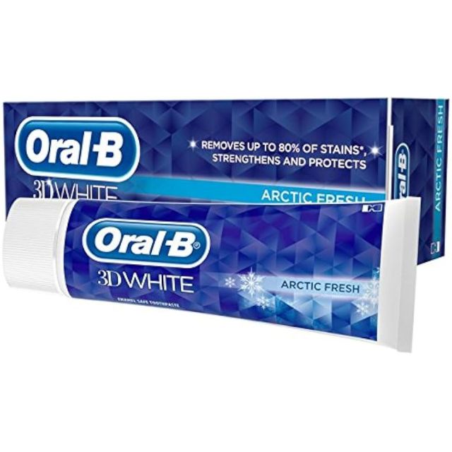 Oral-B 3D White Arctic Fresh Toothpaste 75ml