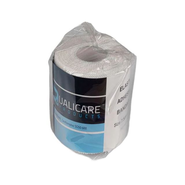 Qualicare Elastic Adhesive Bandage 7.5cm x 4.5m