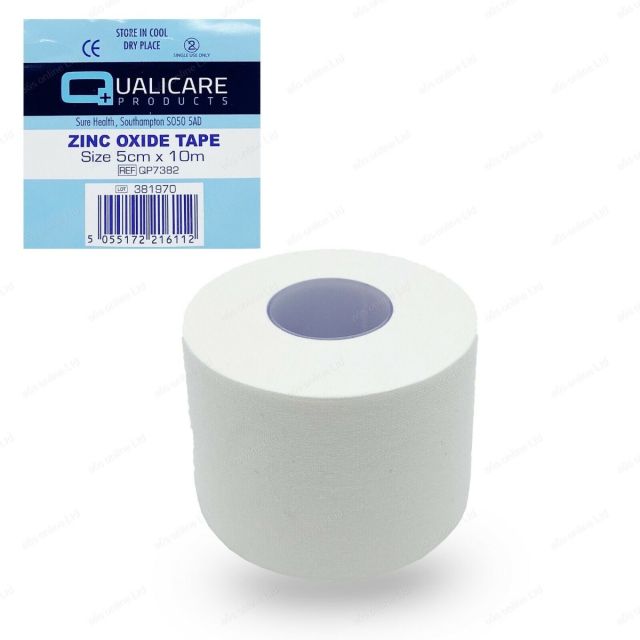 Qualicare Zinc Oxide Tape 5cm x 10m