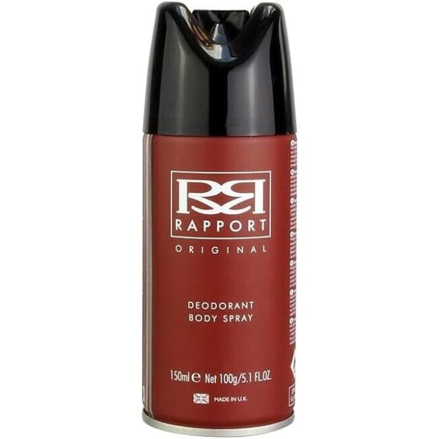 Rapport Original Long Lasting Masculine Deodorant Body Spray For Men 150ml
