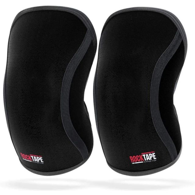 RockTape Assassins Knee Support Sleeves - Pair - 5mm - Cross Fit - Black