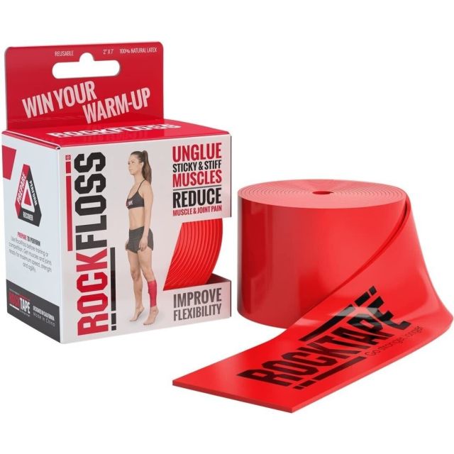 RockTape RockFloss 5cm wide Latex Mobility Band - Compression Muscle Recovery