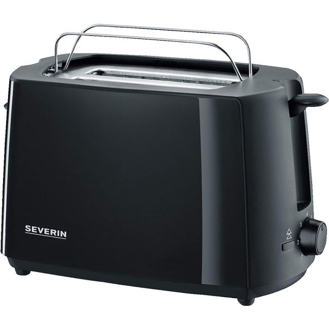 Severin Automatic Toaster 2 Slice 700W 7-Levels Adjustable Browning Level 2287