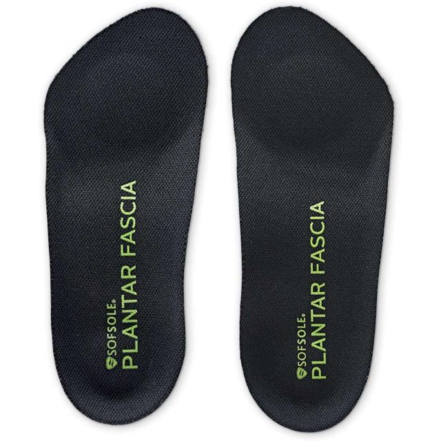 SofSole Plantar Fasciitis Orthotic Insoles Arch Support Shoe Inserts Flat Feet