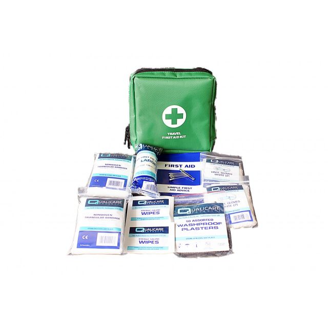 Travel First Aid Kit - One Person with belt loop