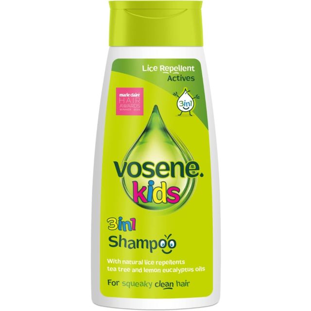 Vosene Kids 3 in 1 Head Lice Repellent Conditioning Shampoo 250ml