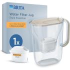 BRITA Water Filter Jug Style Essential Sand (2.4L) Includes 1 Maxtra Limescale