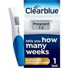ClearBlue Pregnancy Test Digital How Many Weeks Detection (1 Digital Test)