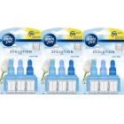3 x Ambi Pur Febreze 3Volution Air Freshener Plug-In Refill, Cotton Fresh, 20ml