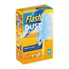 Flash Dust Magnet Duster Starter Kit, 1 Handle & 4 Refills Trap & Lock Away Dust