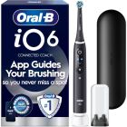 Oral-B iO6 Series Black Lava Electric Rechargeable Toothbrush + Travel Case