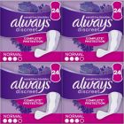 Always Discreet Sensitive Bladder Incontinence, Womens Panty Liners, Normal, 96 Count (24 x 4 Pack)