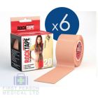 Rocktape H2O Kinesiology Extra Sticky Sports Tape – 5m x 5cm (Case Pack)