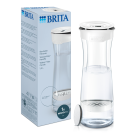 BRITA Fill & Serve White / Graphite Water Filter Carafe, Volume 1.3L/Funnel 0.5L