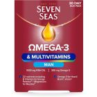 Seven Seas Omega-3 & Multivitamins Man, With Biotin and Iron, 30-Day Duo Pack