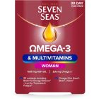 Seven Seas Omega-3 & Multivitamins Woman, With Biotin and Iron, 30-Day Duo Pack