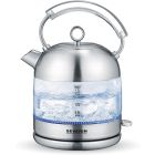 Severin Retro Electric Glass Jug Kettle. Compact & Powerful, 2400 W - 1.7 Litre