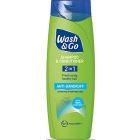 Wash & Go 2 In 1 Shampoo and Conditioner Anti Dandruff Healthy Hair 200ml